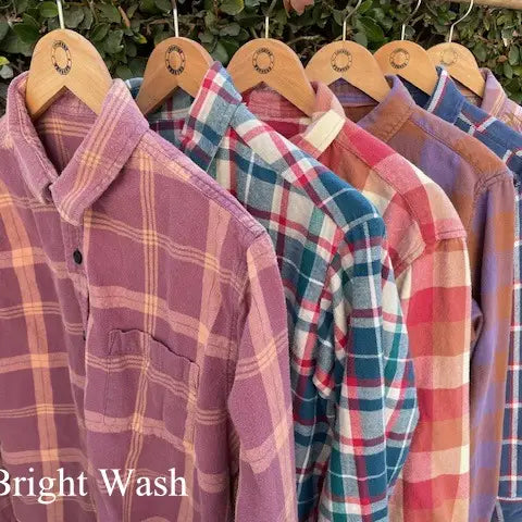 VINTAGE RECYCLED FLANNELS LONG SLEEVE