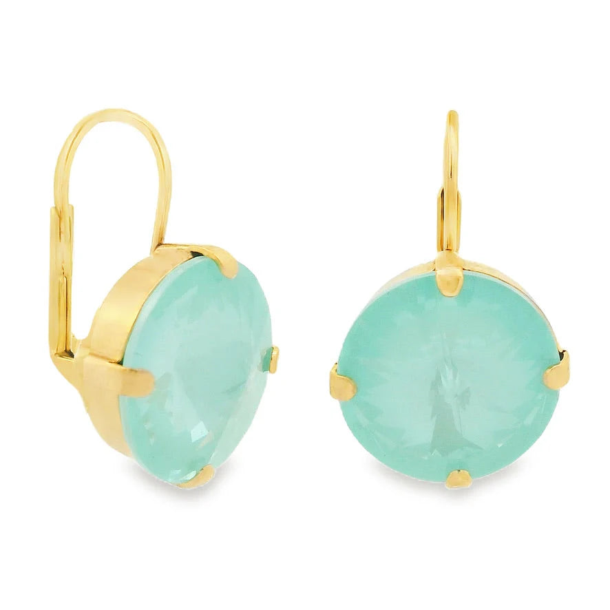 CAITLIN ULTRA WHITE OPAL EARRINGS BY TOVA - 3 COLORS