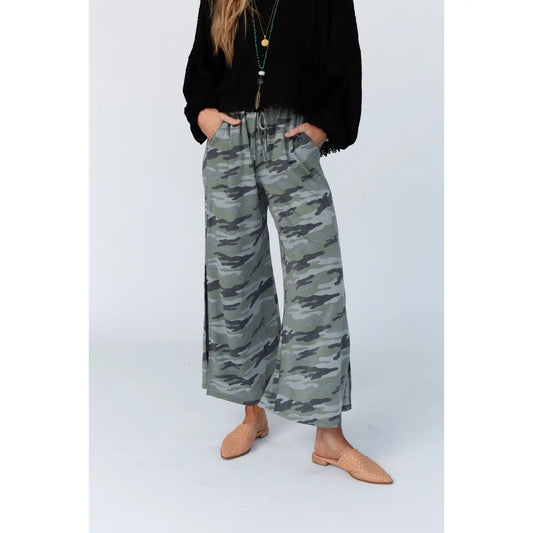 CASUAL WANDERER WIDE LEG PANTS BY THREE BIRD NEST