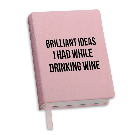 BRILLANT IDEAS PINK JOURNAL