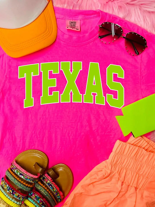 NEON TEXAS TEE