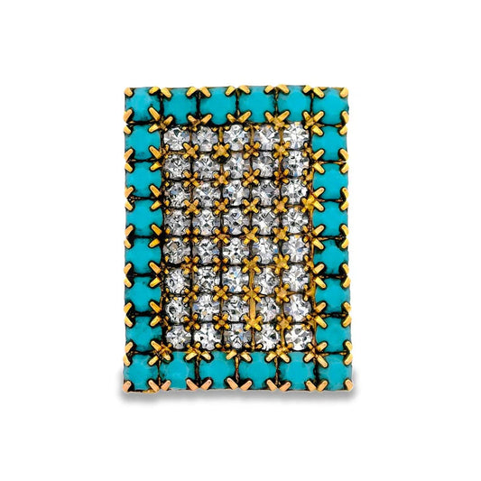 ASHLEY RING IN TURQUOISE BY TOVA