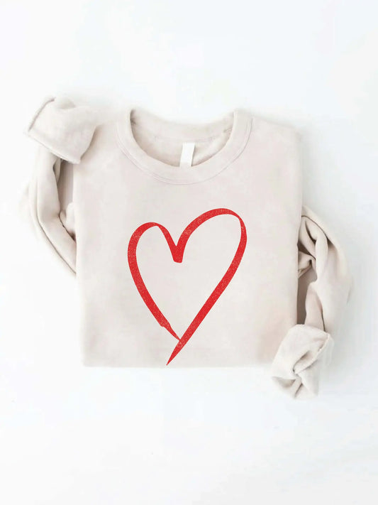 HEART SWEATSHIRT