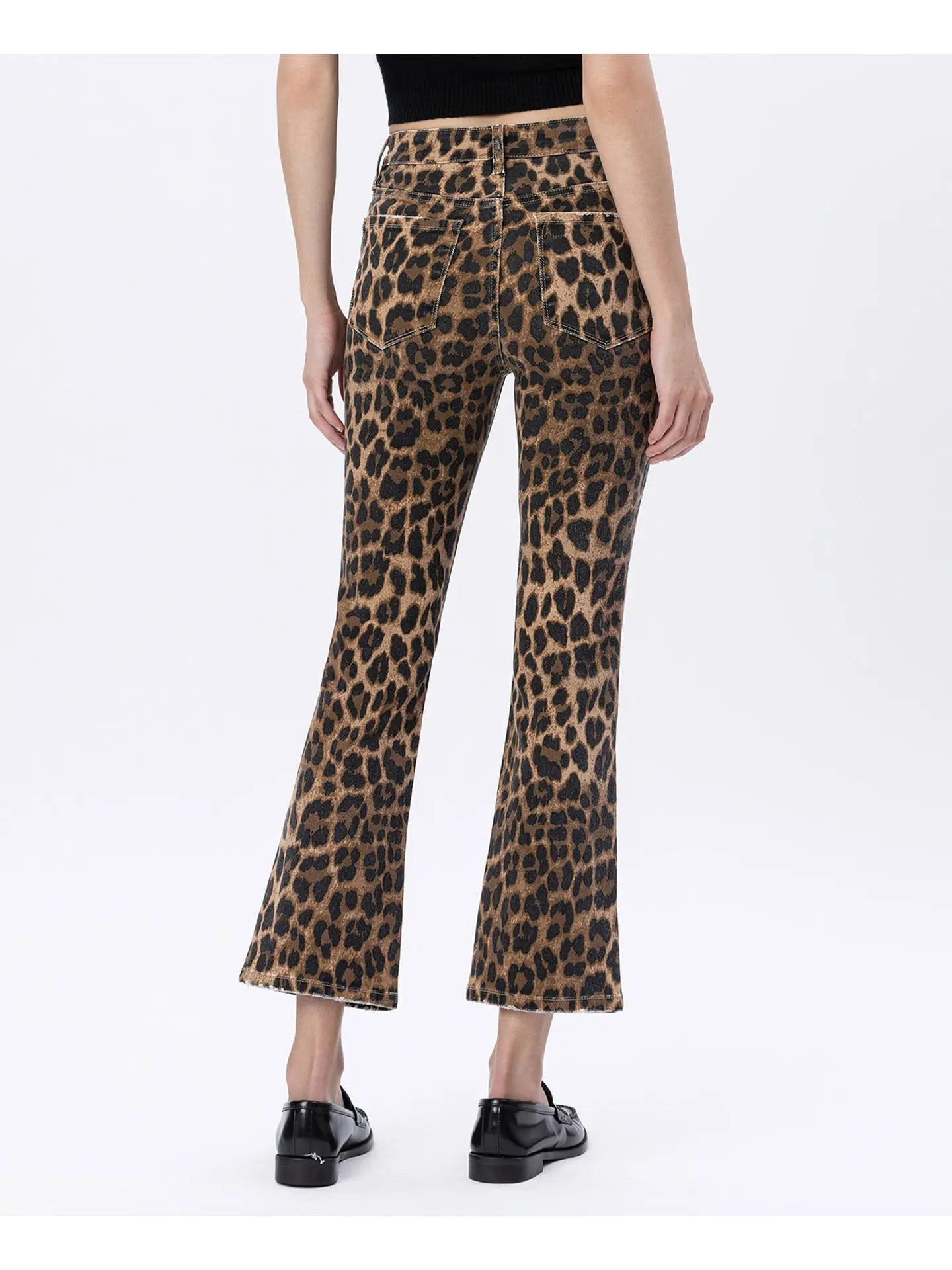 HIGH RISE KICK FLARE  JEANS BY VERVET