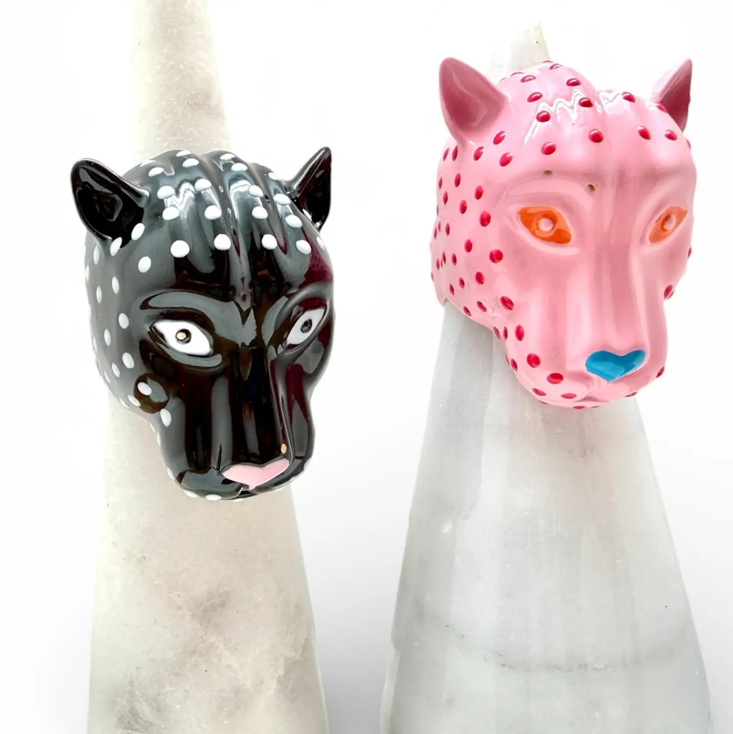 LEOPARD ADJUSTABLE RING