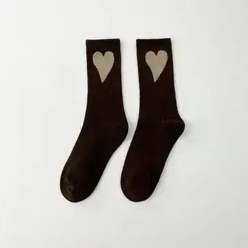 COMFY HEART SOCKS