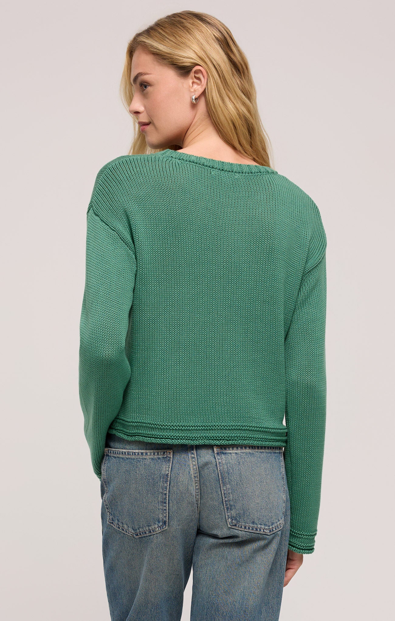 EMERSON SWEATER IN BOTANICAL GREEN BY Z SUPPLY