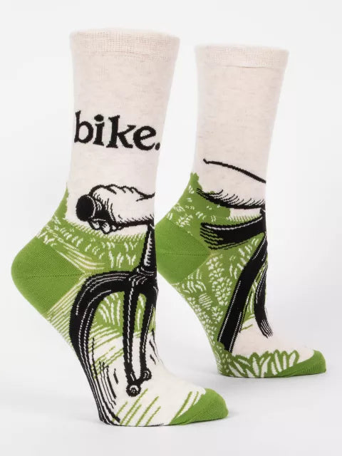 WOMEN'S CREW SOCKS BY BLUE Q - MULTIPLE STYLES