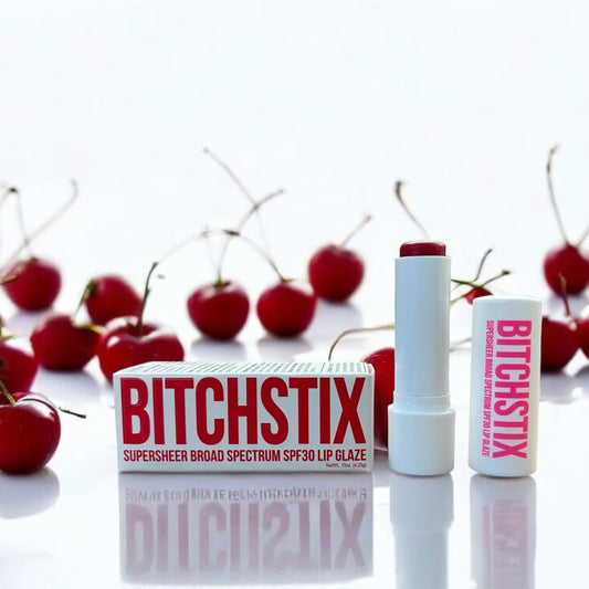 BITCHSTIX LIP GLAZE IN WILD CHERRY