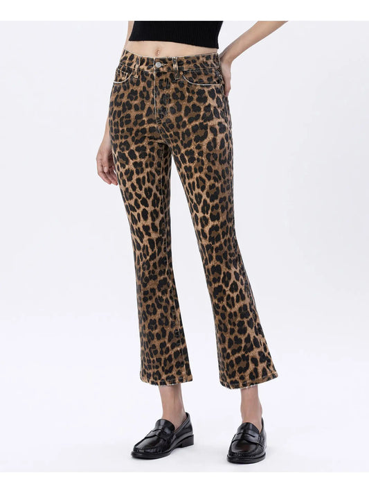 HIGH RISE KICK FLARE  JEANS BY VERVET