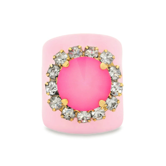 JACCI RING IN ENAMEL FAIRY DUST BY TOVA - 2 COLORS