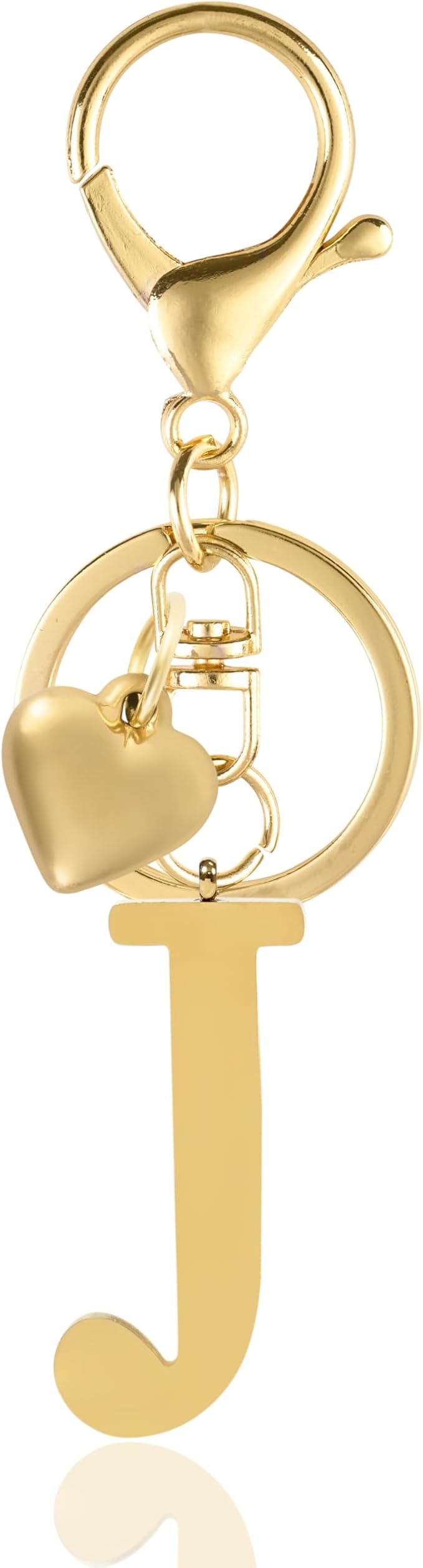 STAINLESS STEEL GOLD TONE BAG CHARM