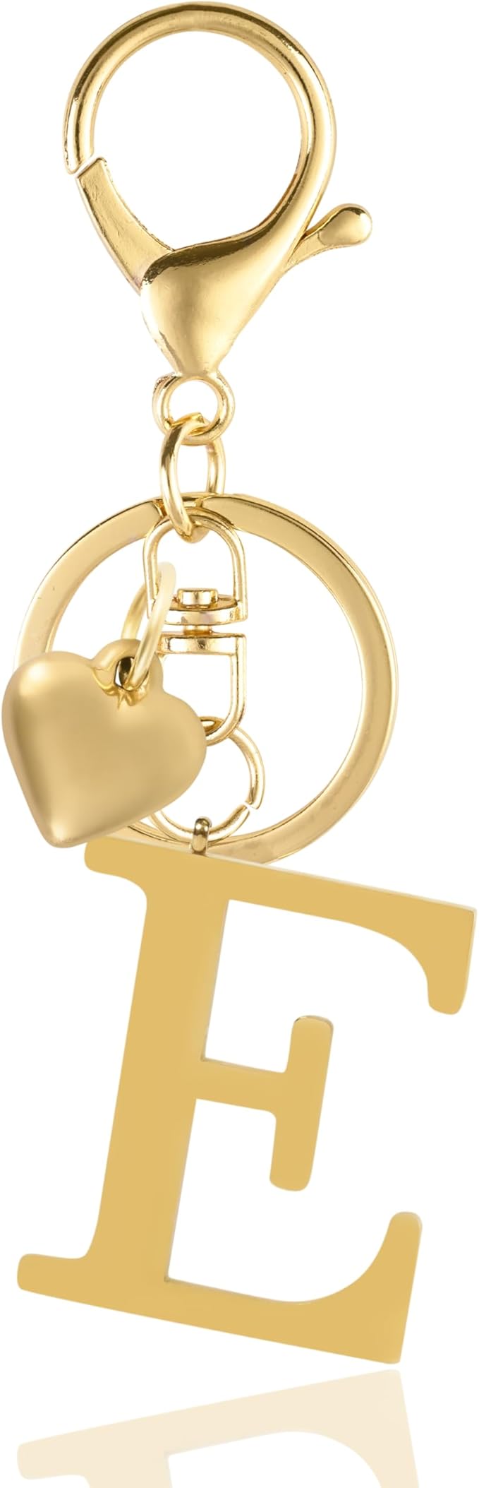 STAINLESS STEEL GOLD TONE BAG CHARM