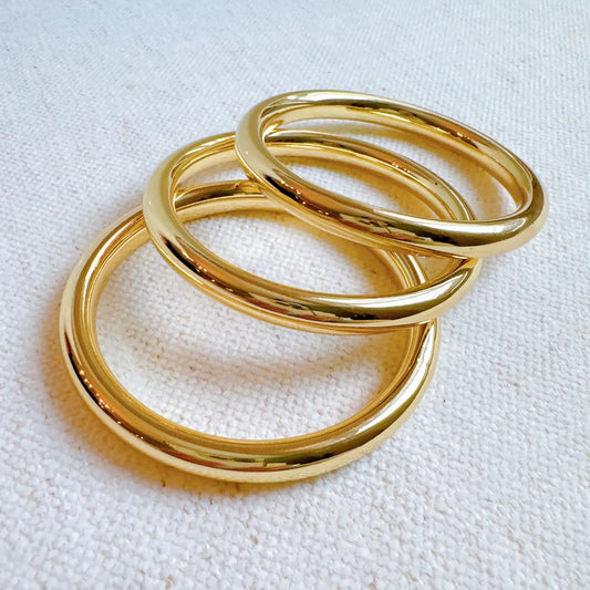 GOLD GLOSSY BANGLE