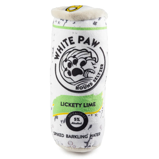 WHITE PAW LICKETY LIME SQUEAKER DOG TOY