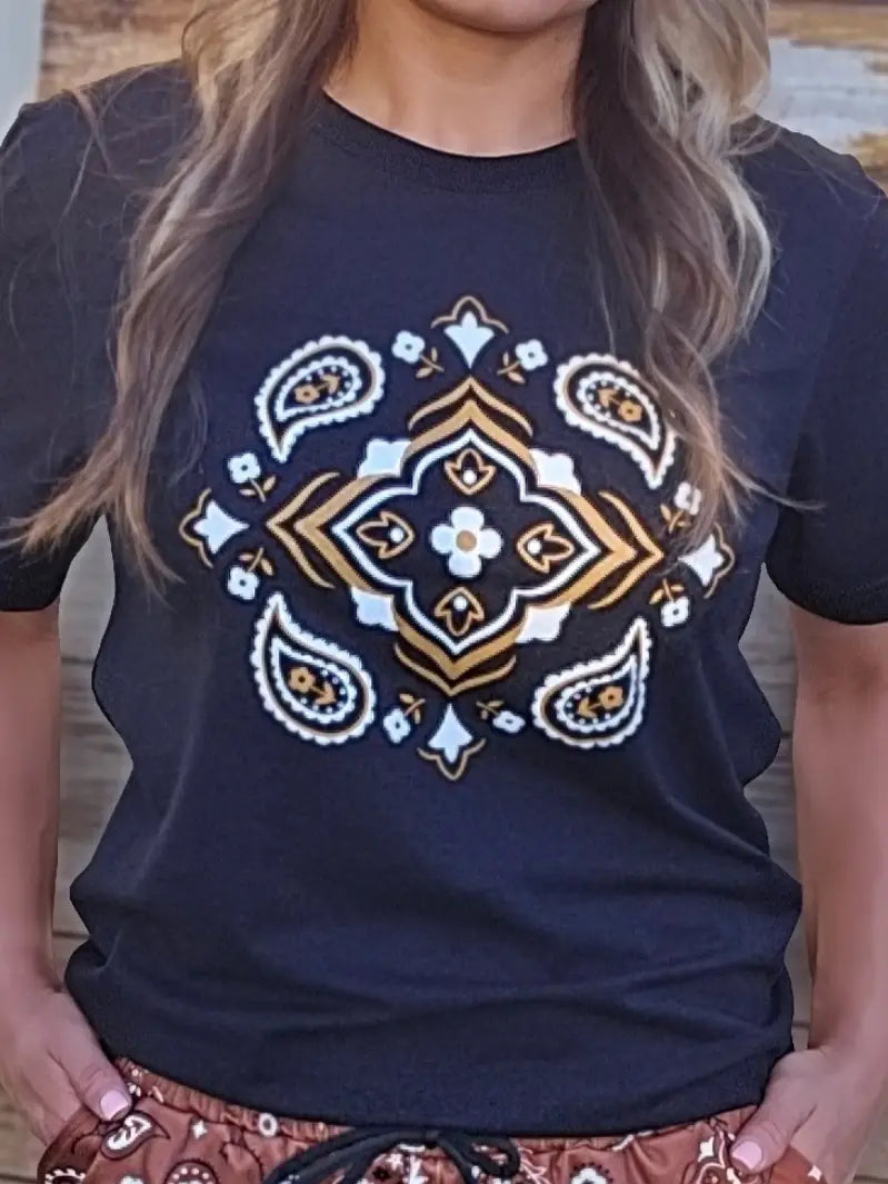 BETTER IN PAISLEY TEE
