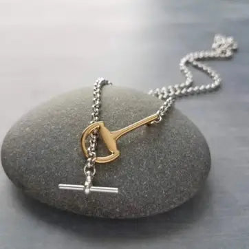 EQUESTRIAN SNAFFLE BIT NECKLACE