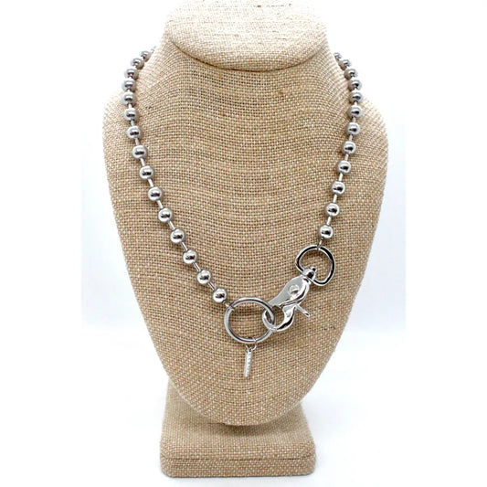SINGLE BALL CHAIN NECKLACE