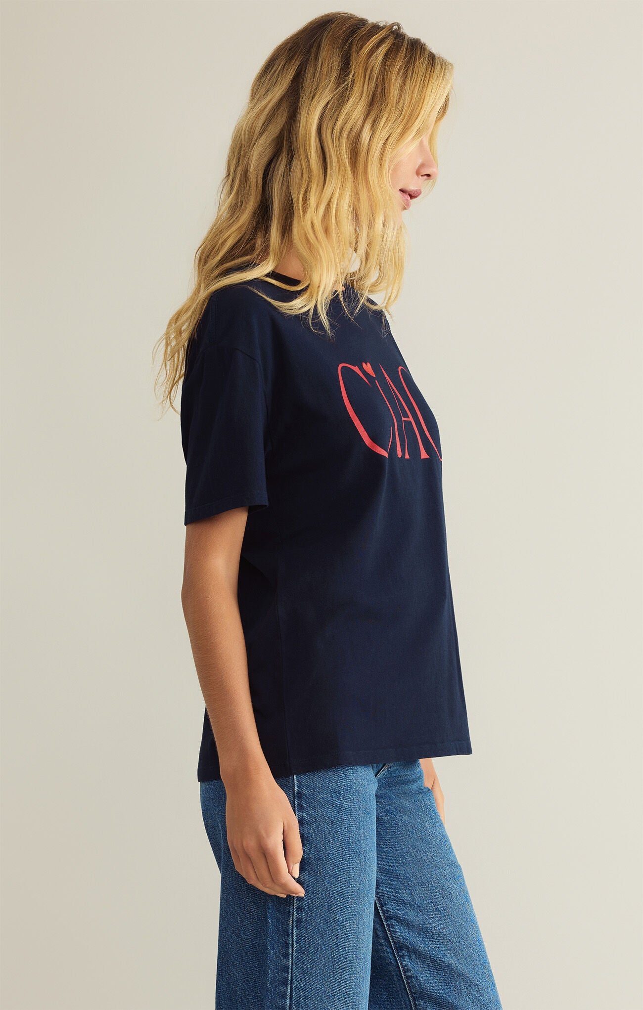 CIAO BOYFRIEND TEE BY Z SUPPLY