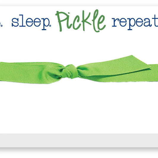 EAT SLEEP PICKLE REPEAT NOTEPAD