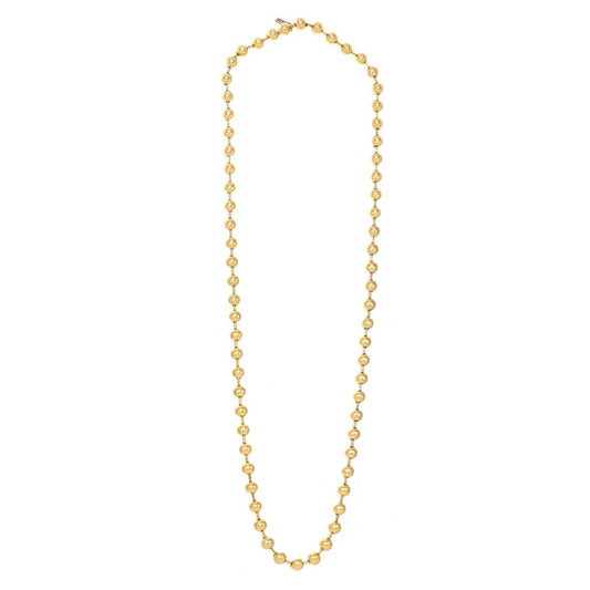 RADMILLA LONG NECKLACE IN ANTIQUE GOLD BY TOVA