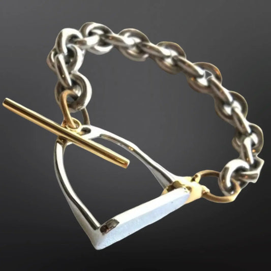 EQUESTRIAN STIRRUP BRACELET