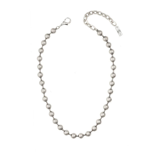RADMILLA SHORT SILVER NECKLACE BY TOVA