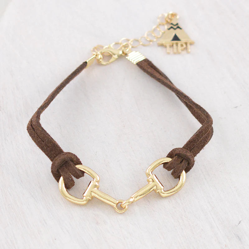 HORSEBIT LEATHER BRACELET