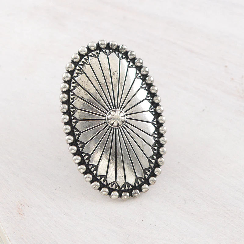 WESTERN CONCHO RING