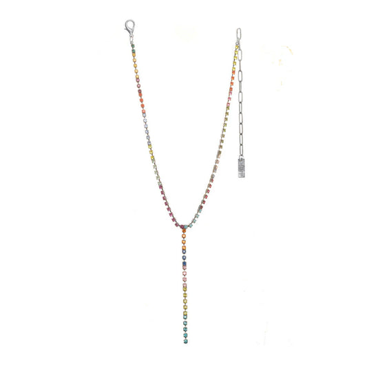 KASSANDRA NECKLACE IN ANTIQUE SILVER MULTI BY TOVA