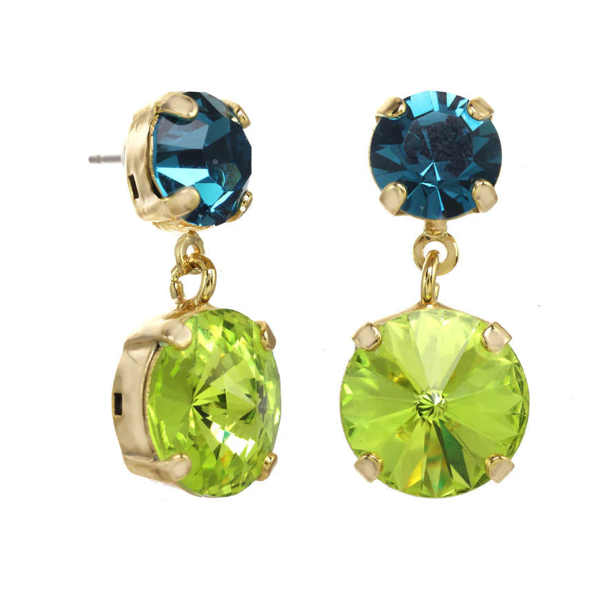 FELICIA EARRINGS IN LIME BY TOVA15.73