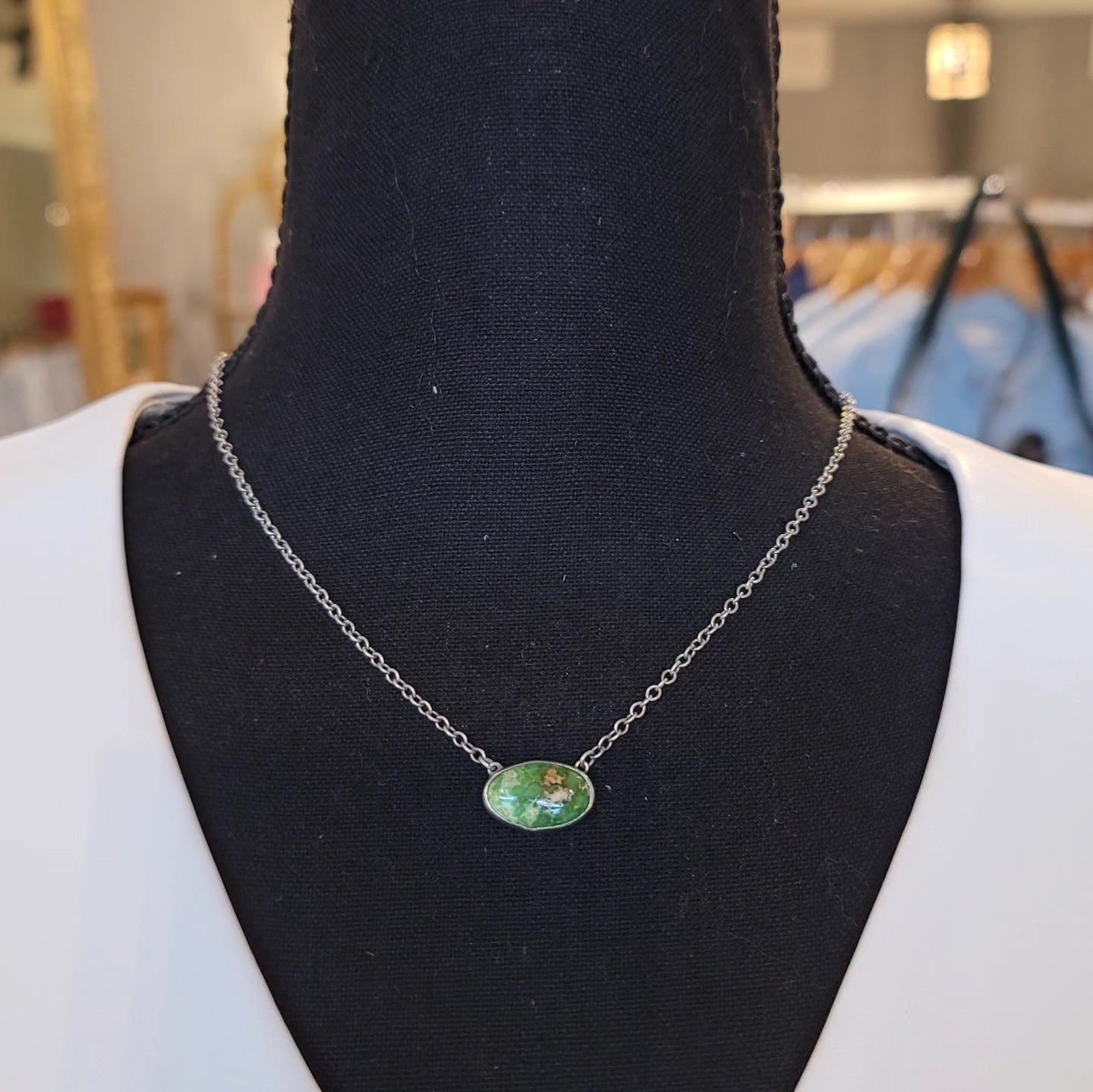 TURQUOISE NECKLACE BY LOVE TOKENS JEWELRY