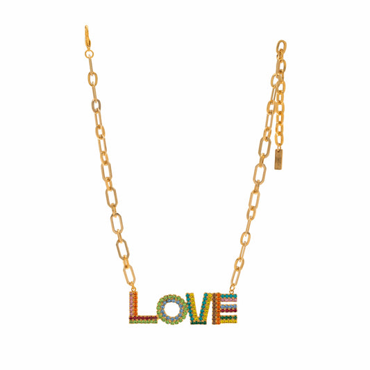 LA LA LOVE NECKLACE BY TOVA