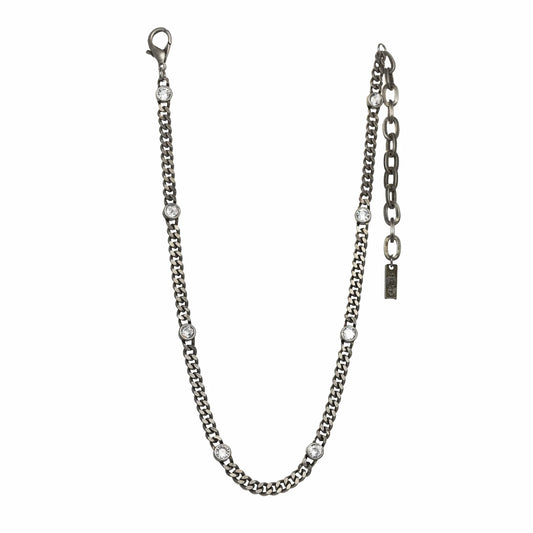 OWEN NECKLACE IN ANTIQUE SILVER BY TOVA