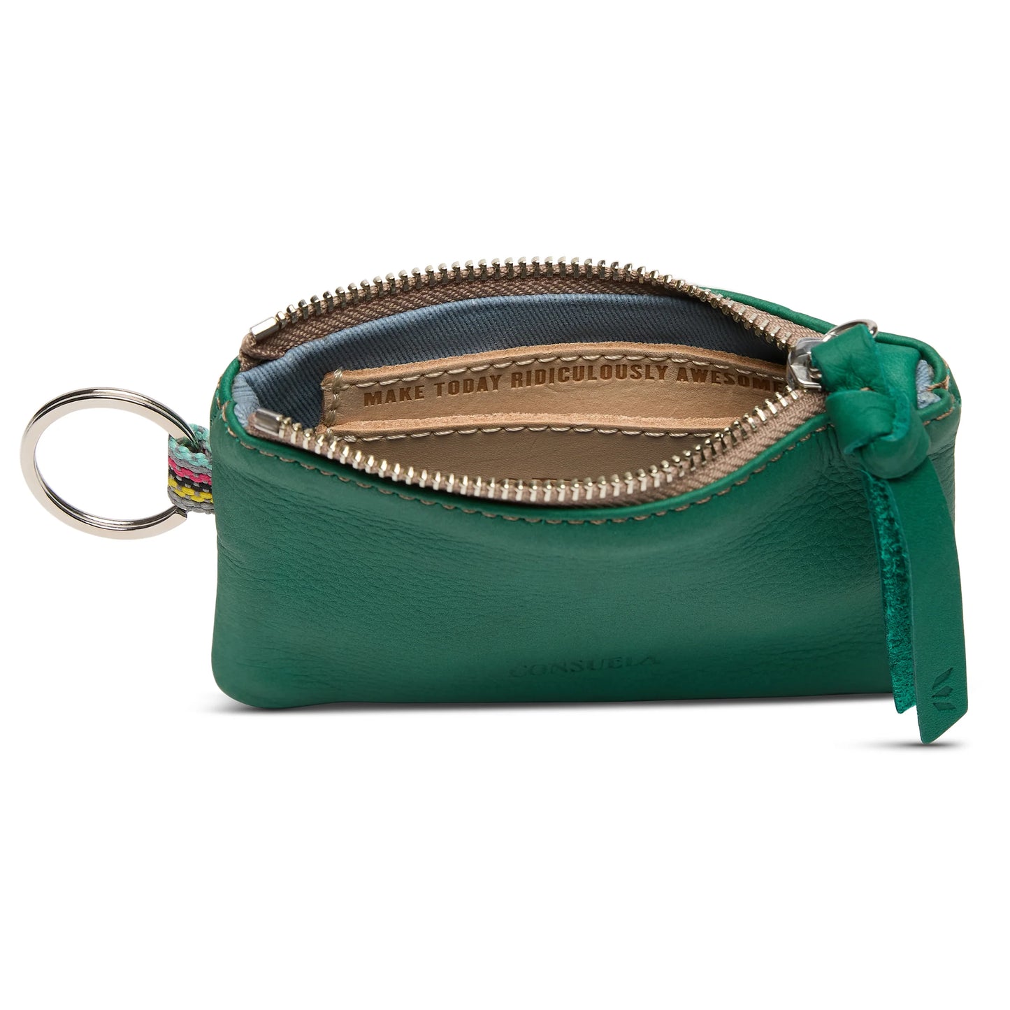 TEAL POUCH BY CONSUELA