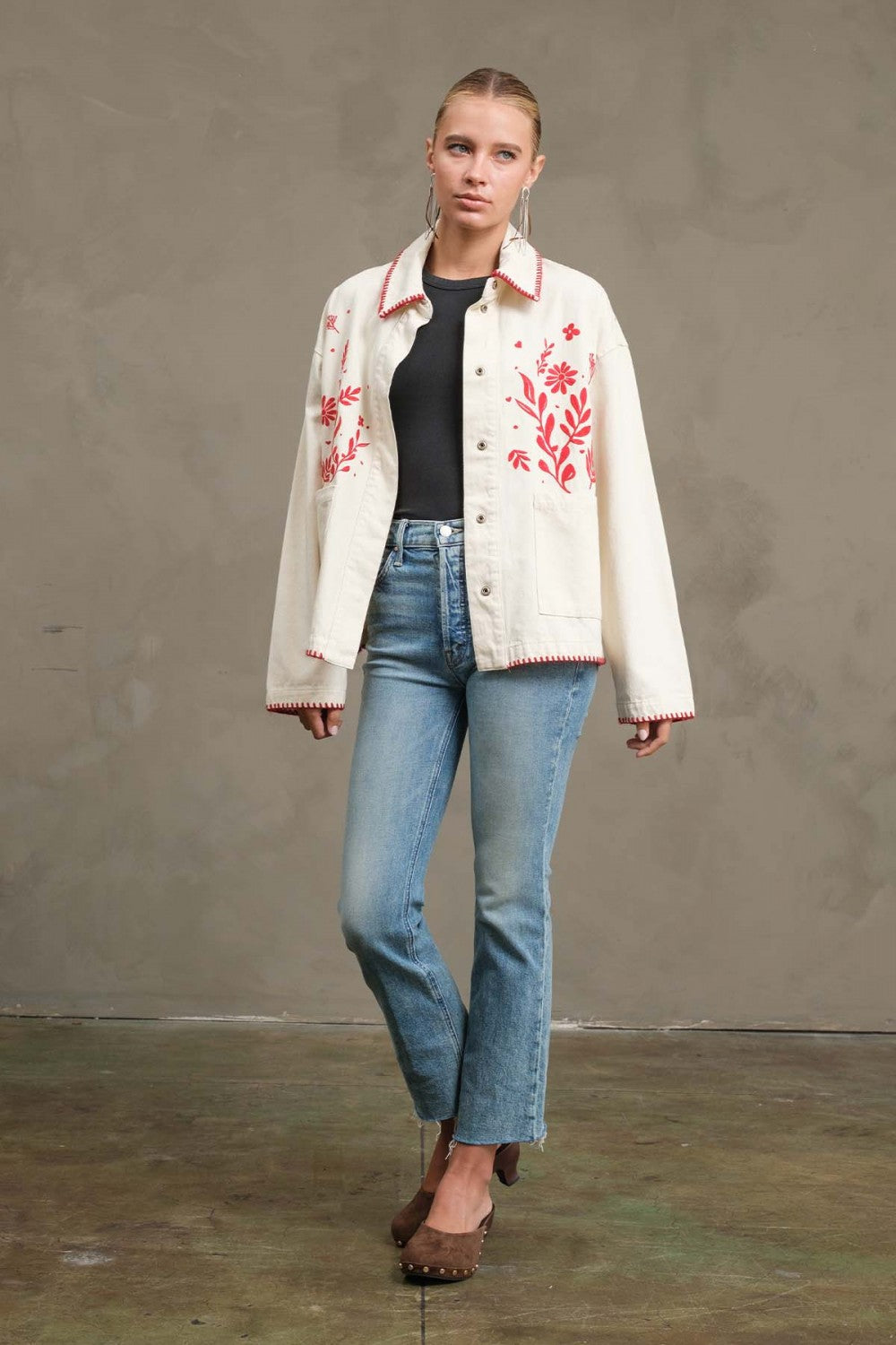 EMBROIDERED FOLK JACKET