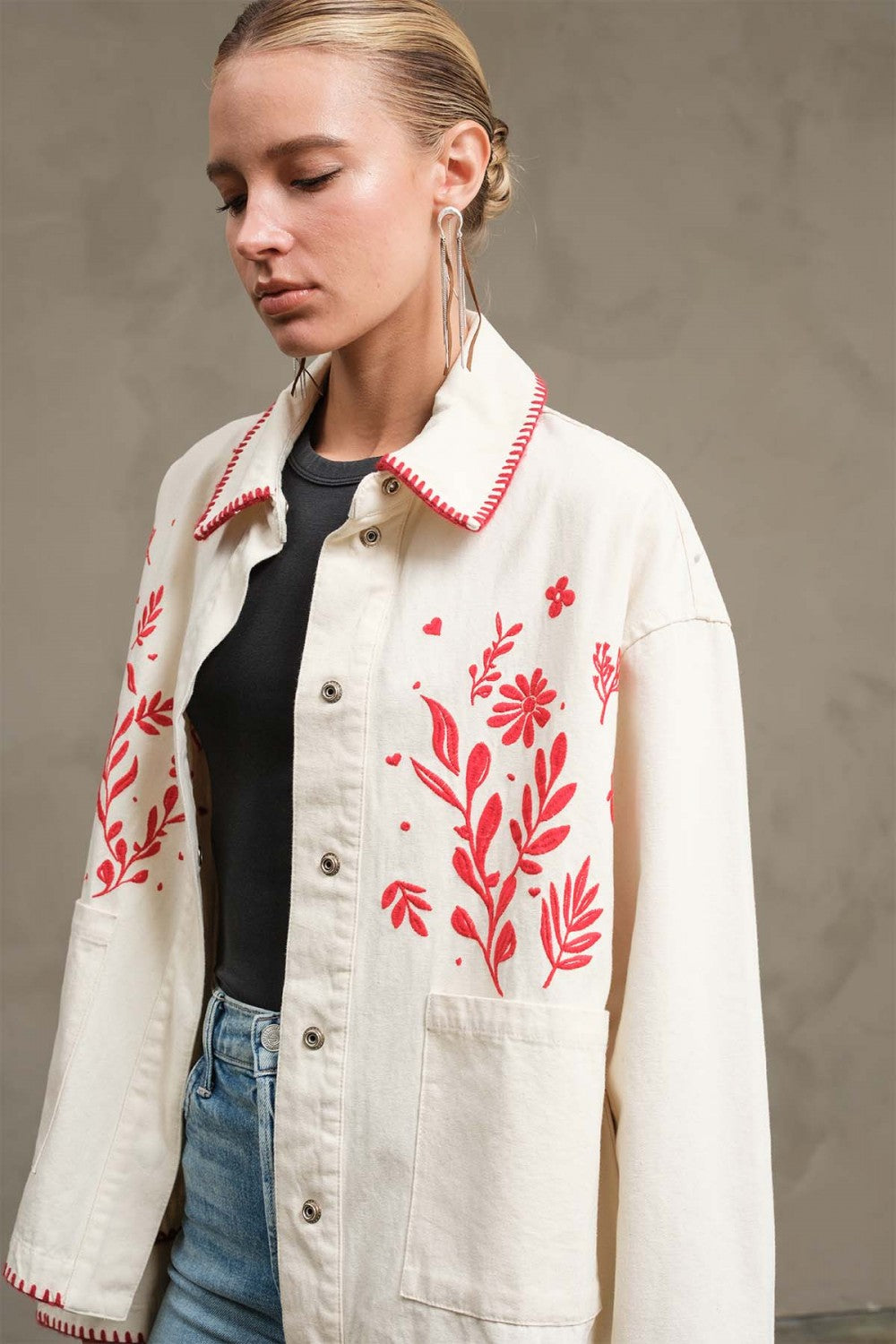 EMBROIDERED FOLK JACKET