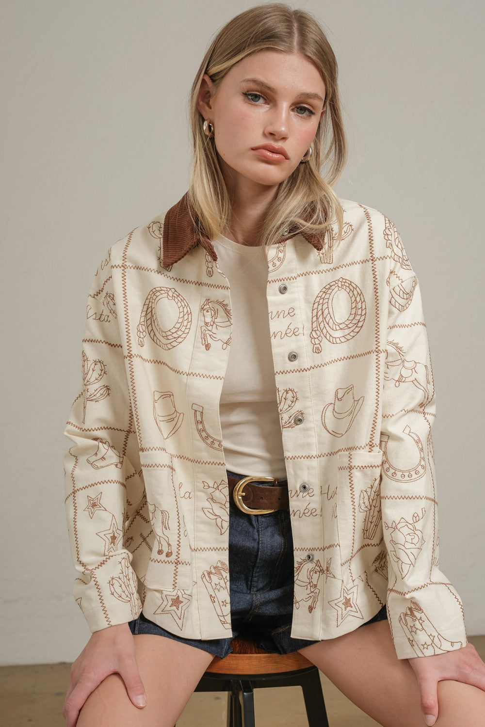 WESTERN EMBROIDERED JACKET