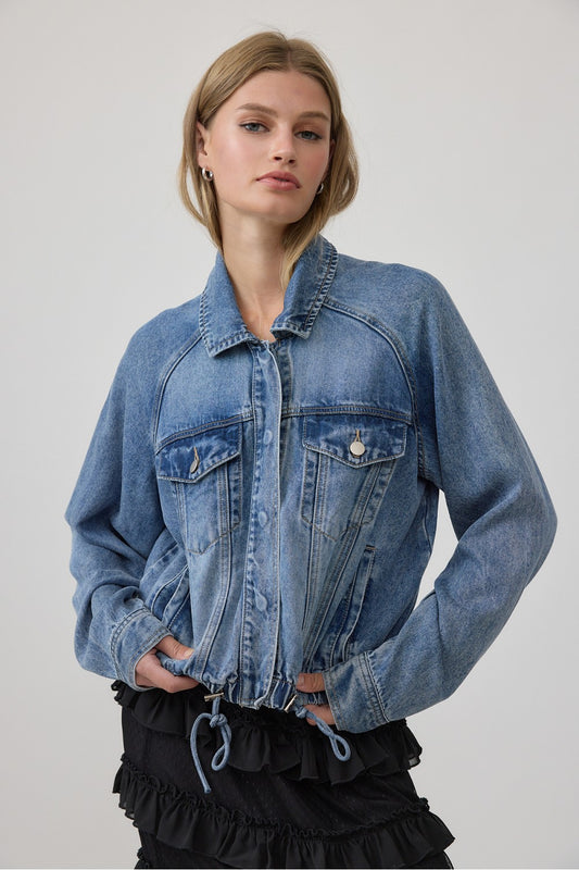 SOFT WASHED DENIM JACKET