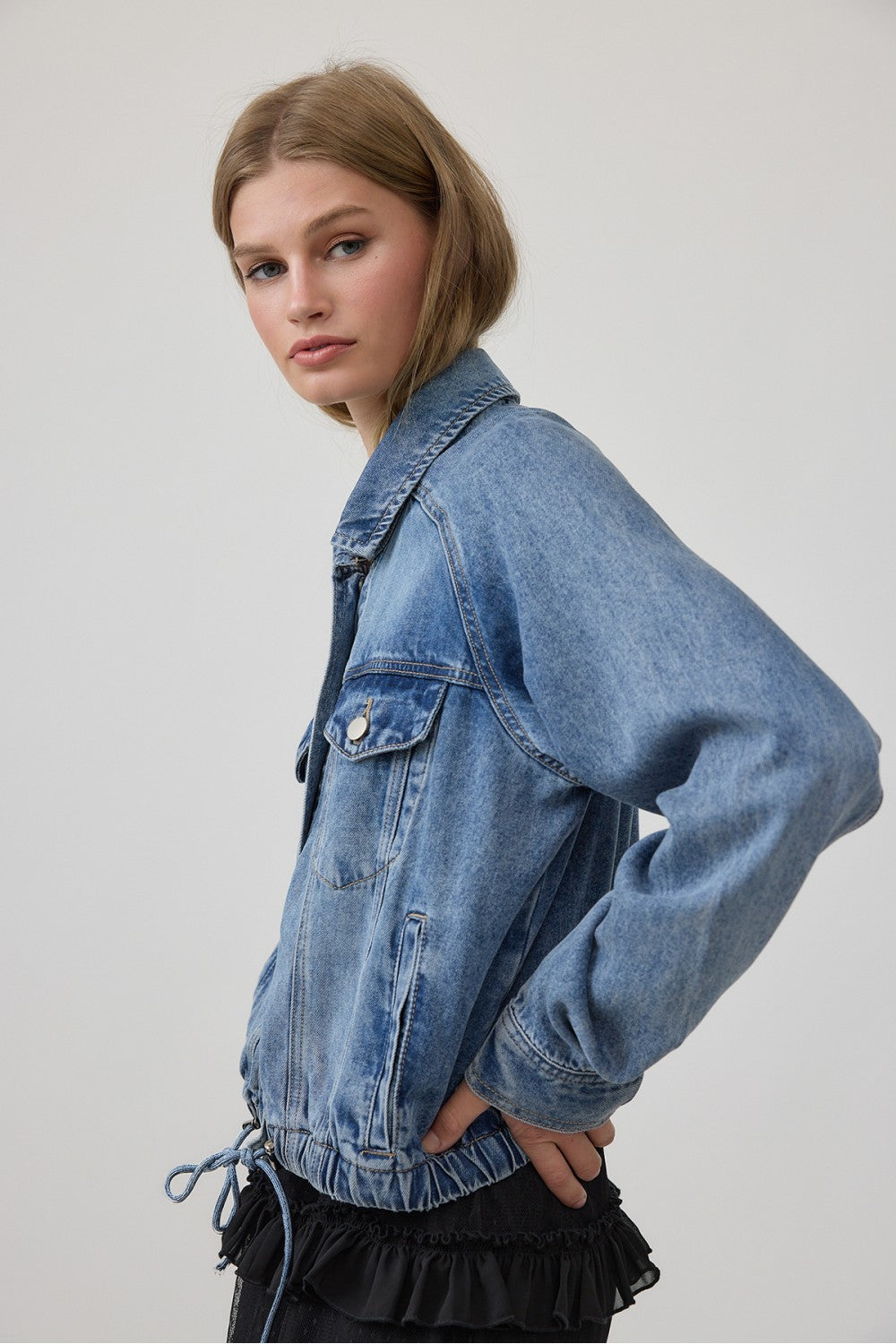 SOFT WASHED DENIM JACKET