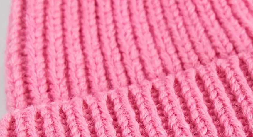 PINK LAMBSWOOL BEANIE