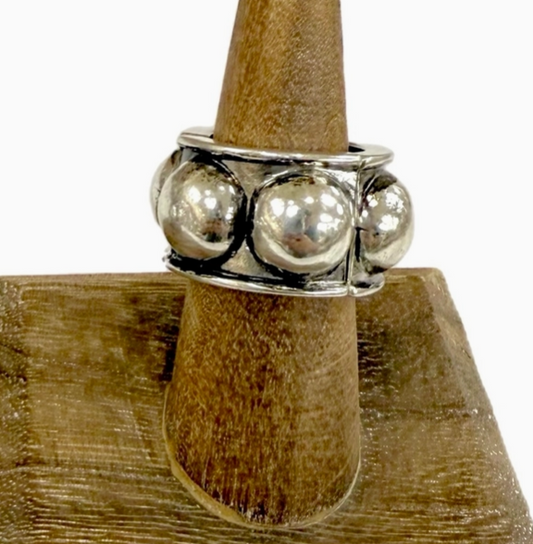 STRETCH BUBBLE RING LARGE WIDTH