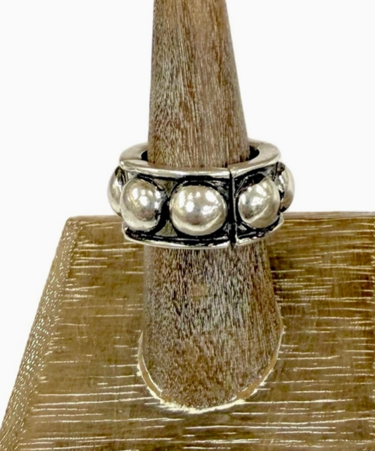 STRETCH BUBBLE RING MEDIUM WIDTH