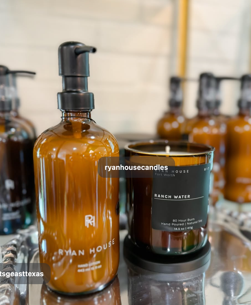 RYAN HOUSE CANDLES BLACK LABEL-MULTIPLE SCENTS