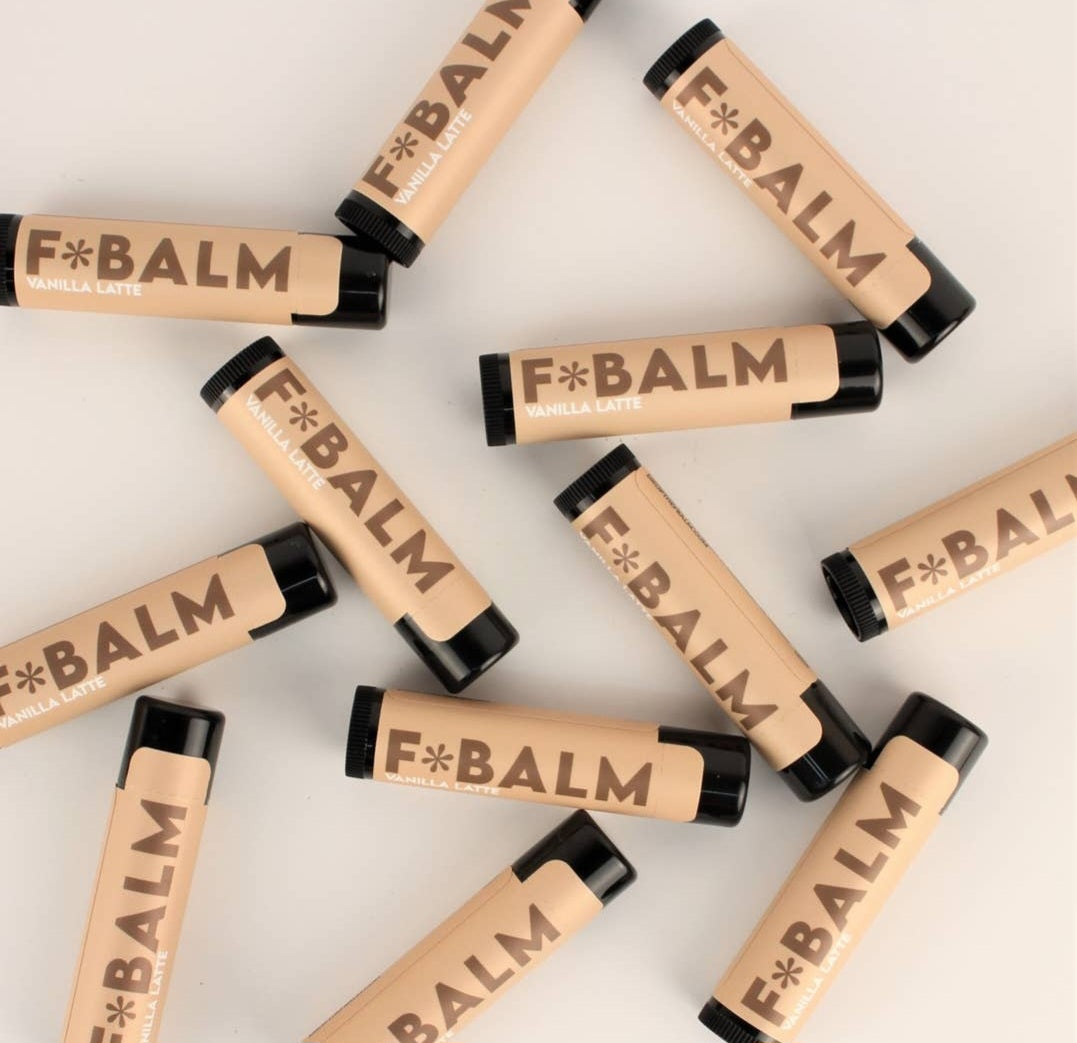 THE F*BALM FLAVORED LIP BALM - MULTIPLE FLAVORS