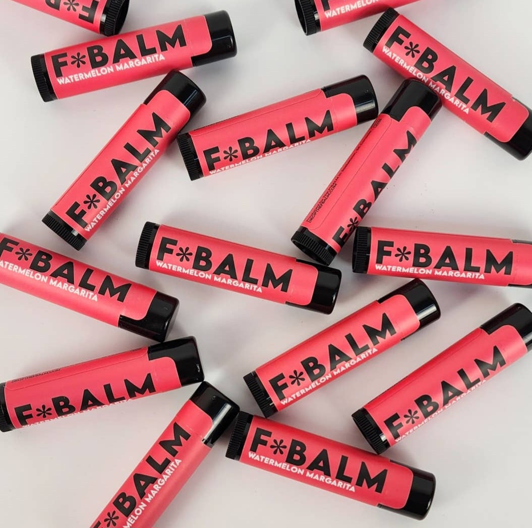 THE F*BALM FLAVORED LIP BALM - MULTIPLE FLAVORS