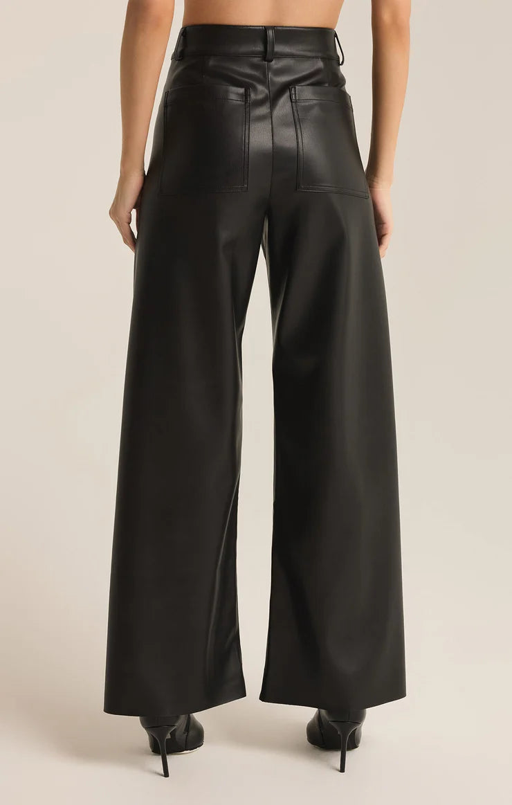 RILYNN FAUX LEATHER PANTS BY Z SUPPLY