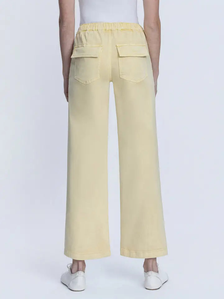 HIGH RISE ELASTIC WAISTBAND JEANS BY LOVERET