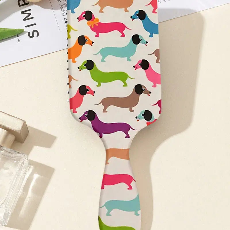 CUTE PAINTED HAIRBRUSH