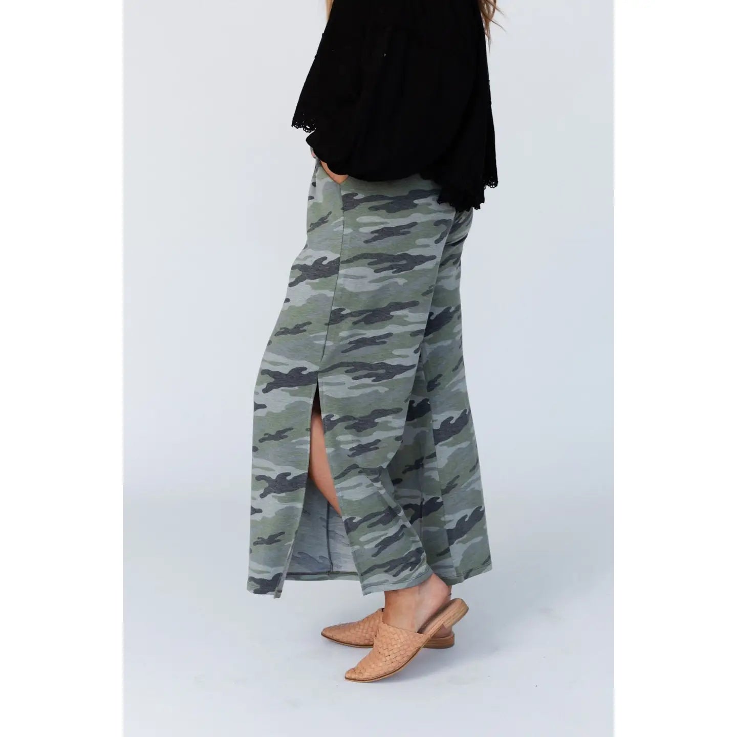 CASUAL WANDERER WIDE LEG PANTS BY THREE BIRD NEST